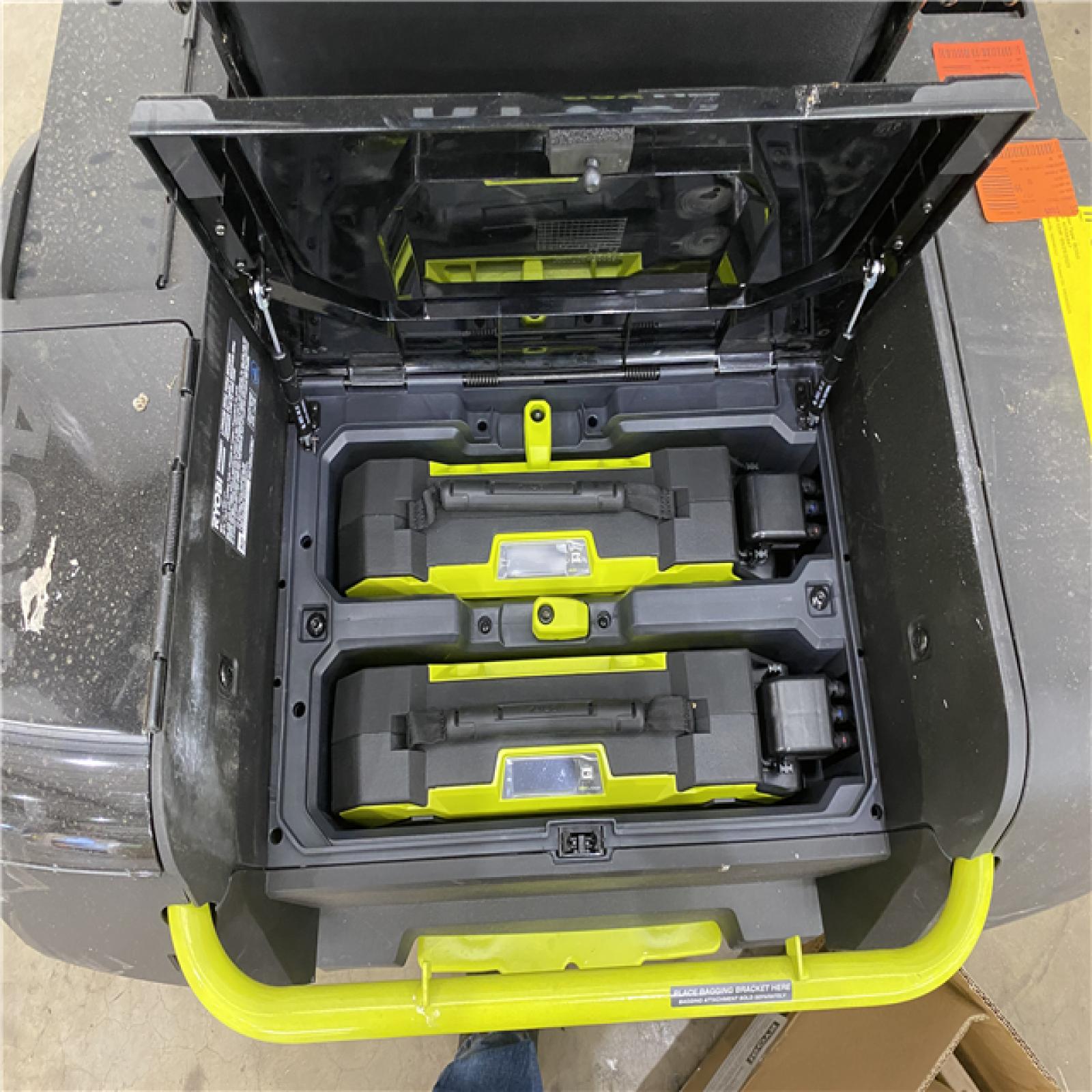 Houston Location AS IS - Ryobi 80v 30in, Cutting Width Riding Mower