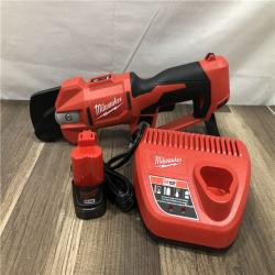 AS-IS Milwaukee 12V Cordless Brushless Pruner Shears Kit W/ 2.0 Ah Battery & Charger