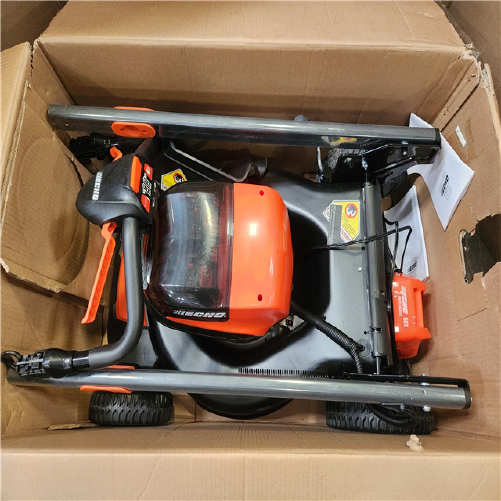 Phoenix ECHO 56V 21 in. Cordless Battery 3-in-1 Walk Behind Self-Propelled Lawn Mower w/ (2) 5Ah Batteries and Rapid Charger