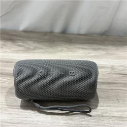 AS-IS JBL Flip 6 Gray Portable Bluetooth Speaker