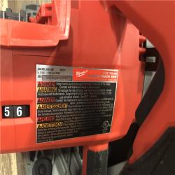 AS-IS Milwaukee FUEL 18V Lithium-Ion Cordless Brushless 6-1/2 in. Plunge Cut Track Saw (Tool-Only)