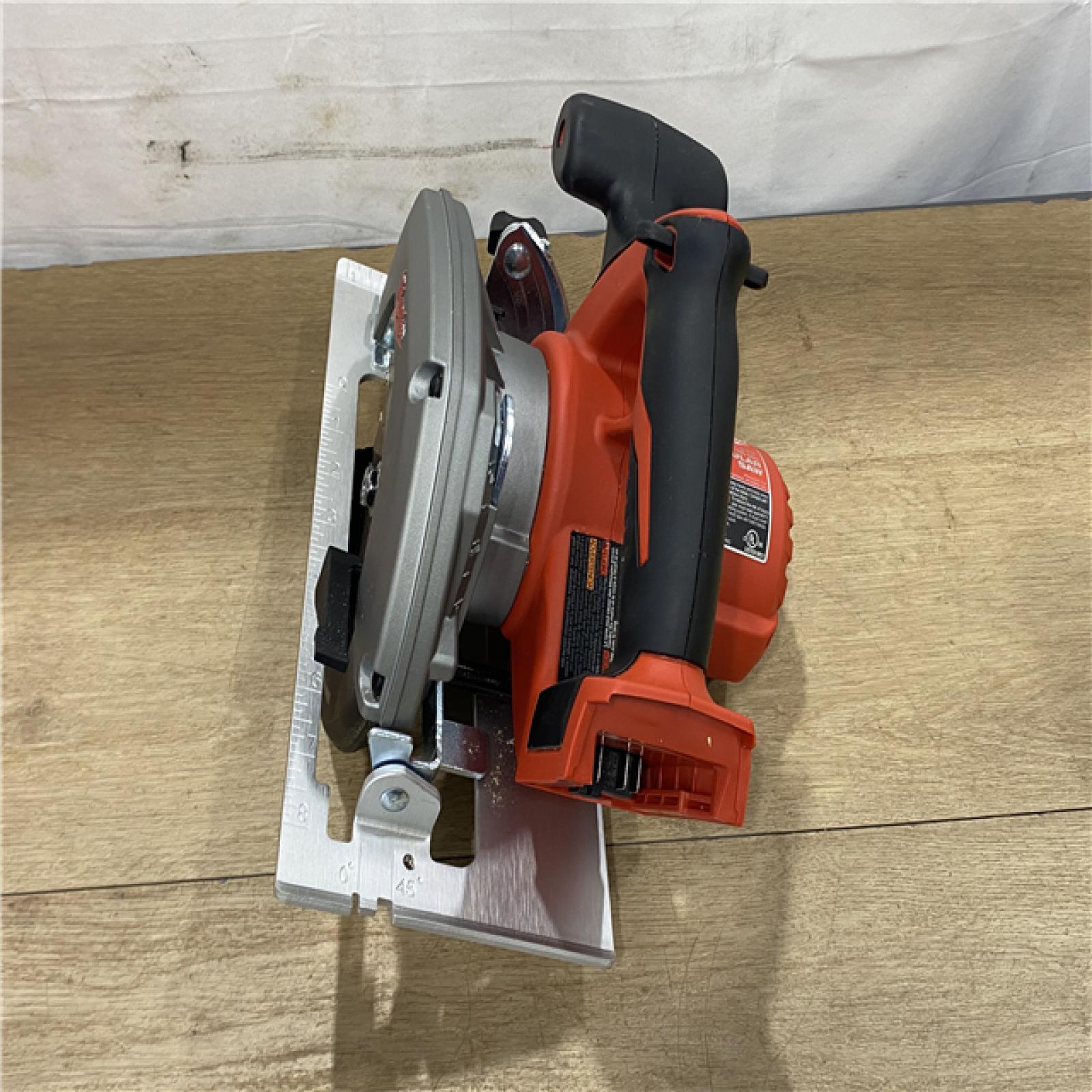 AS-IS Milwaukee 18V Lithium-Ion Cordless 6-1/2 in. Circular Saw (Tool-Only)