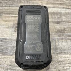 AS-IS DEWALT 20V MAX XR POWERSTACK Lithium-Ion Battery Starter Kit with 3.5Ah Battery and Charger