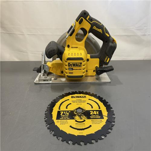 AS-IS - 20V MAX Cordless Brushless 7-1/4 in. Sidewinder Style Circular Saw with FLEXVOLT ADVANTAGE (Tool Only)