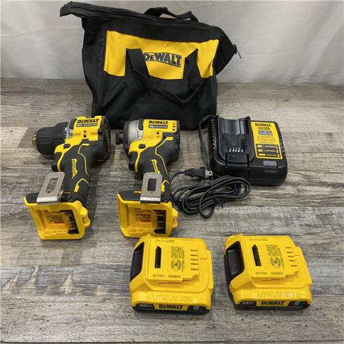AS-IS DEWALT ATOMIC 20-Volt MAX Lithium-Ion Cordless Combo Kit