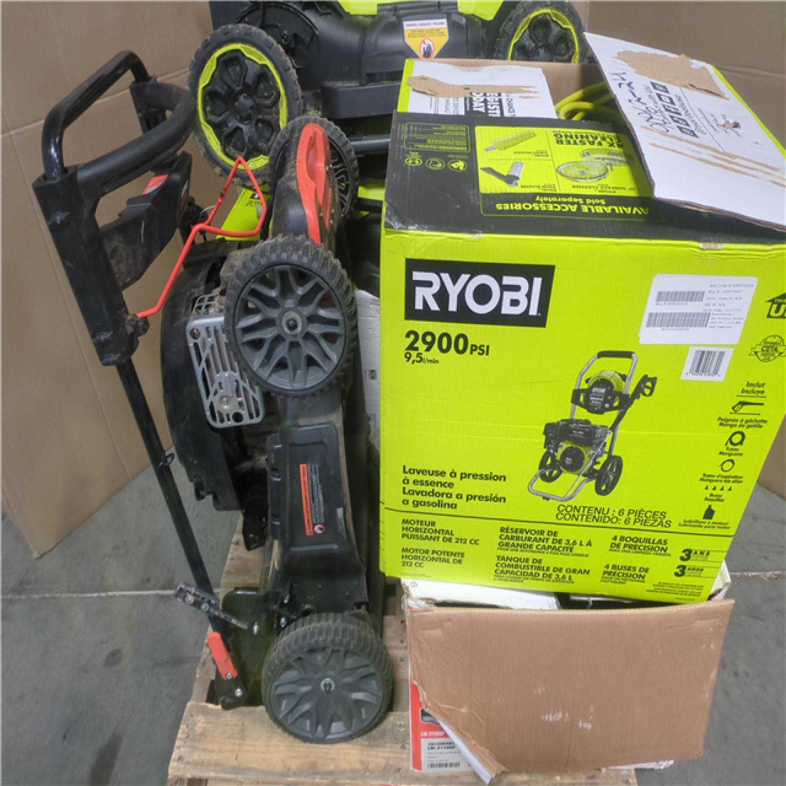 CALIFORNIA AS-IS OUTDOOR POWER EQUIPMENT