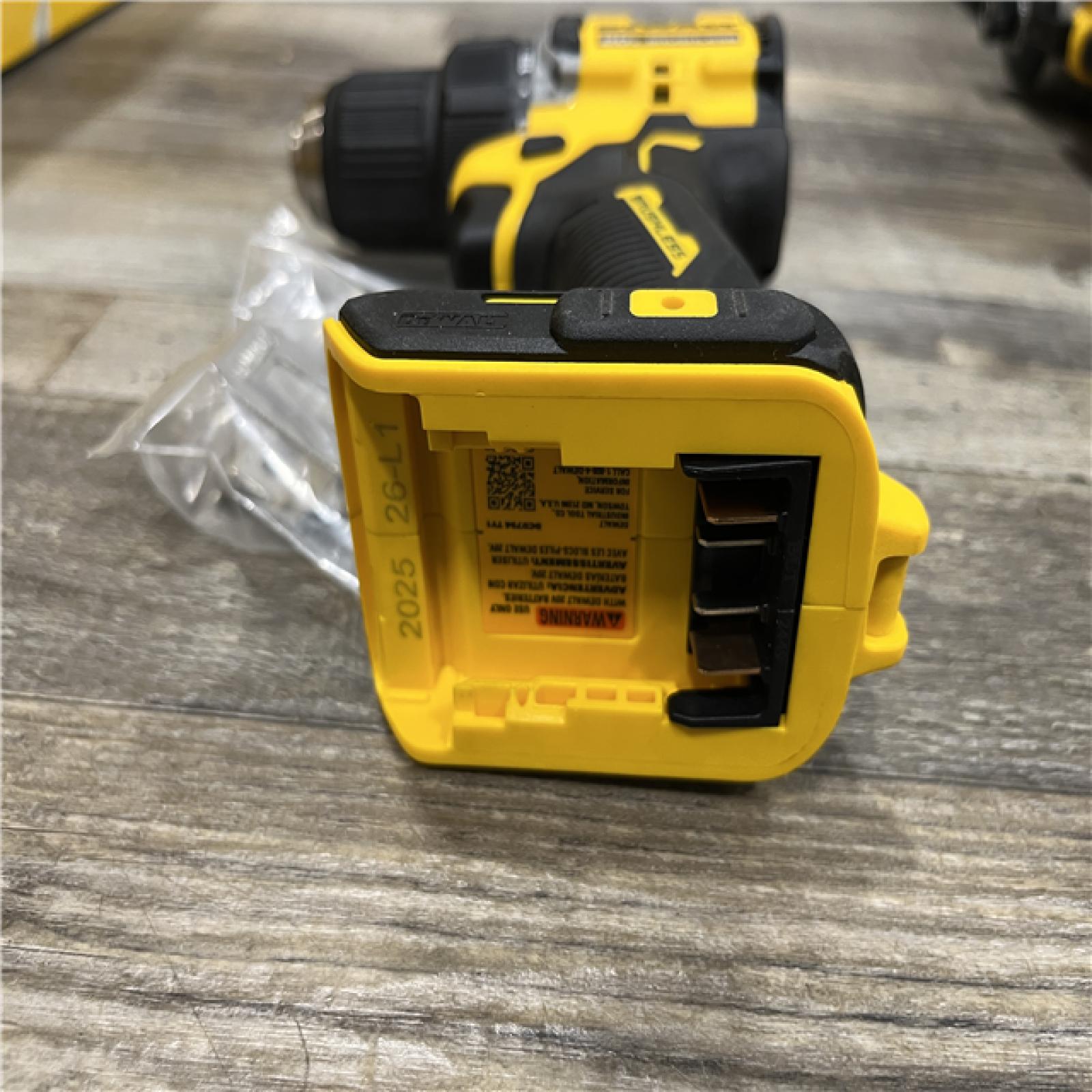 AS-IS DEWALT ATOMIC 20-Volt MAX Brushless Cordless 1/2 in. Drill Driver (Tool-Only)
