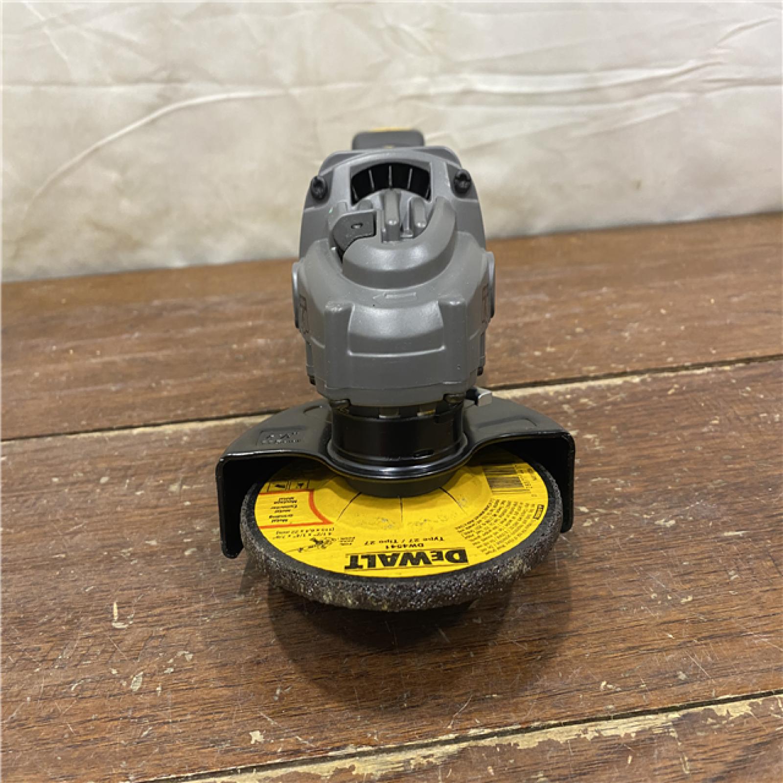 AS-IS DEWALT 60V MAX Cordless Brushless 4.5 in. to 6 in. Small Angle Grinder with Kickback Brake (Tool Only)