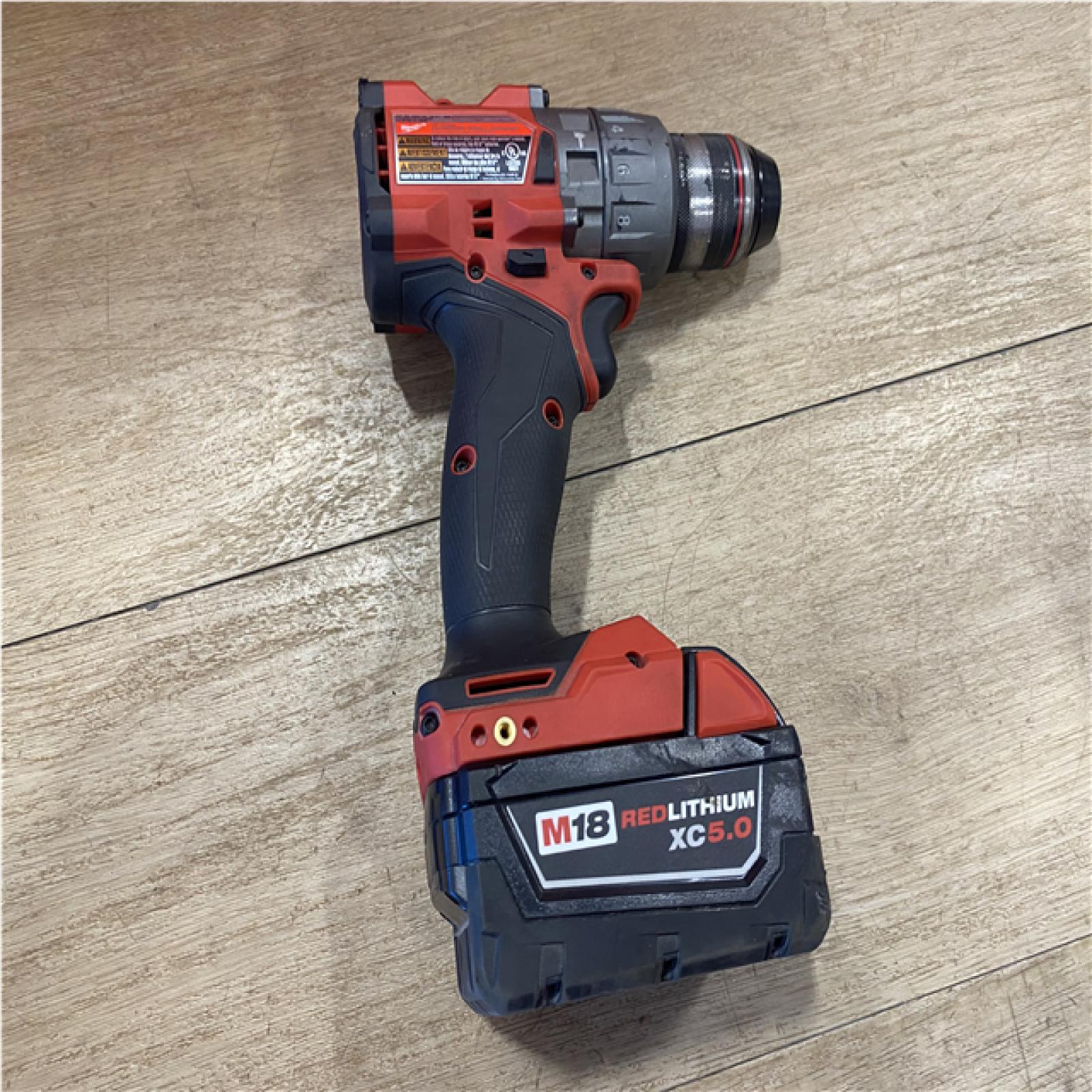 AS-IS Milwaukee FUEL 18V Lithium-Ion Brushless Cordless Hammer Drill and Impact Driver Combo Kit