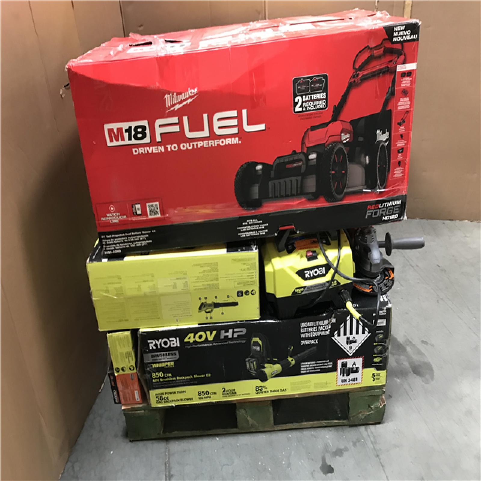 CALIFORNIA AS-IS TOOL PALLET