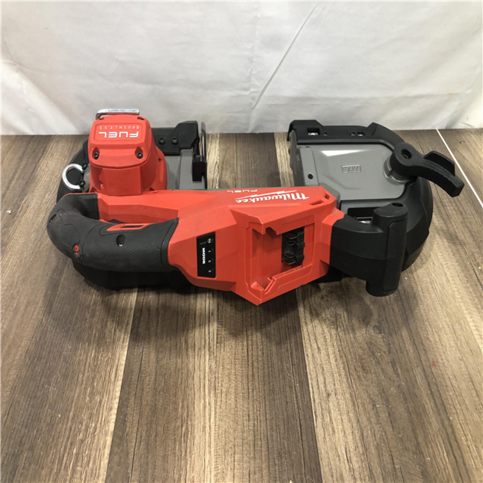 AS-IS Milwaukee FUEL 18V Lithium-Ion Brushless Cordless Deep Cut Band Saw (Tool-Only)