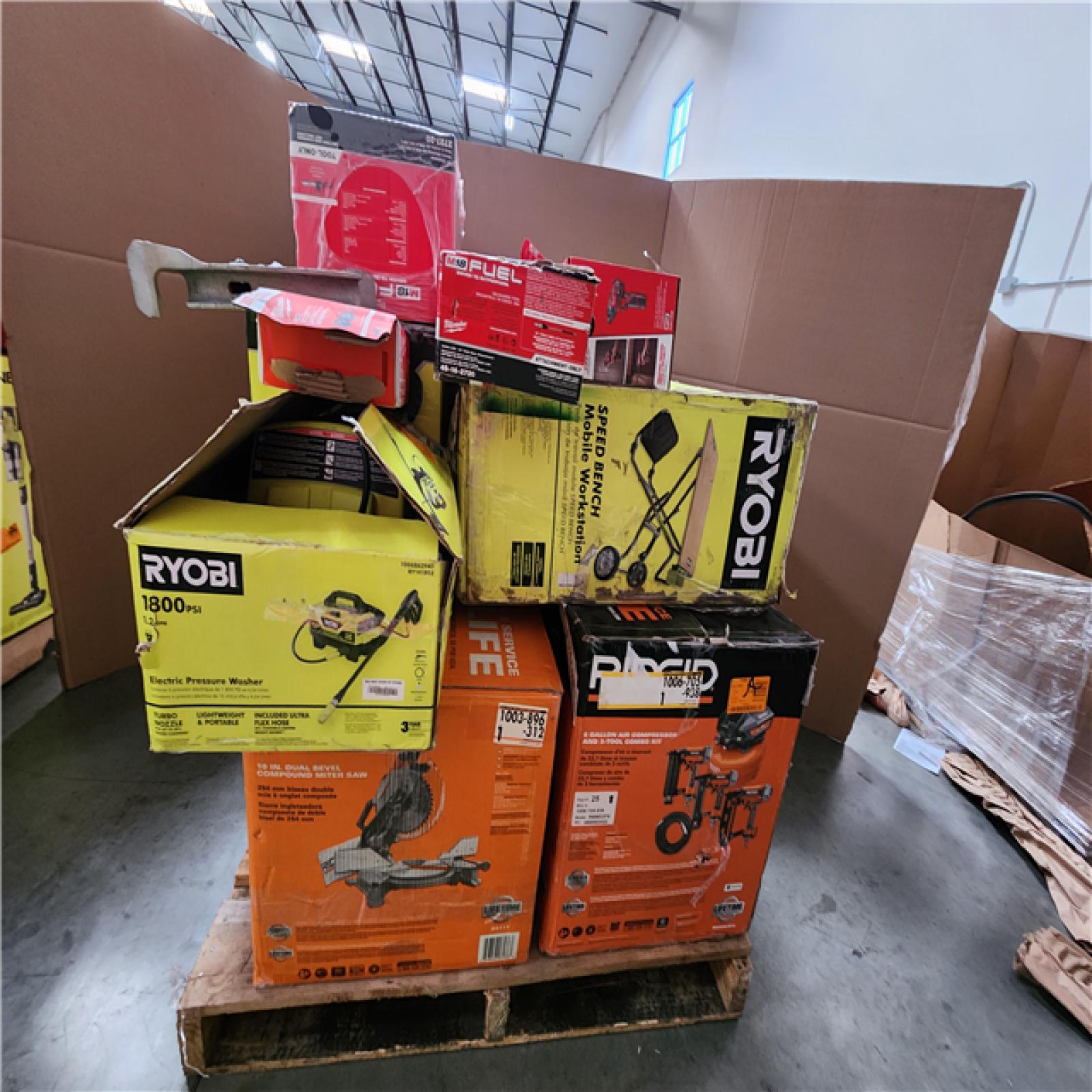 CALIFORNIA AS-IS TOOL PALLET