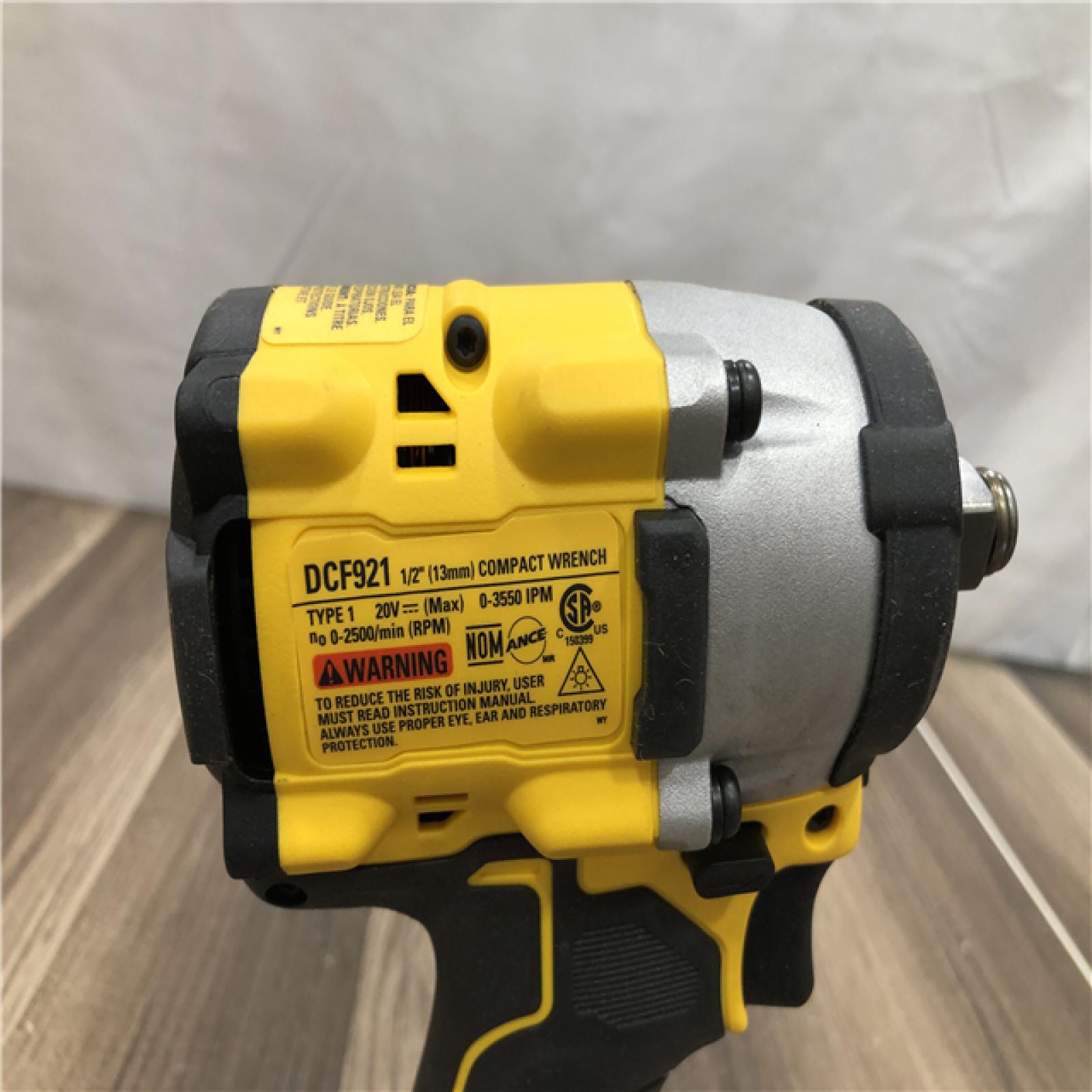 AS-IS DEWALT ATOMIC 20V MAX Cordless Brushless 1/2 in. Variable Speed Impact Wrench (Tool Only)