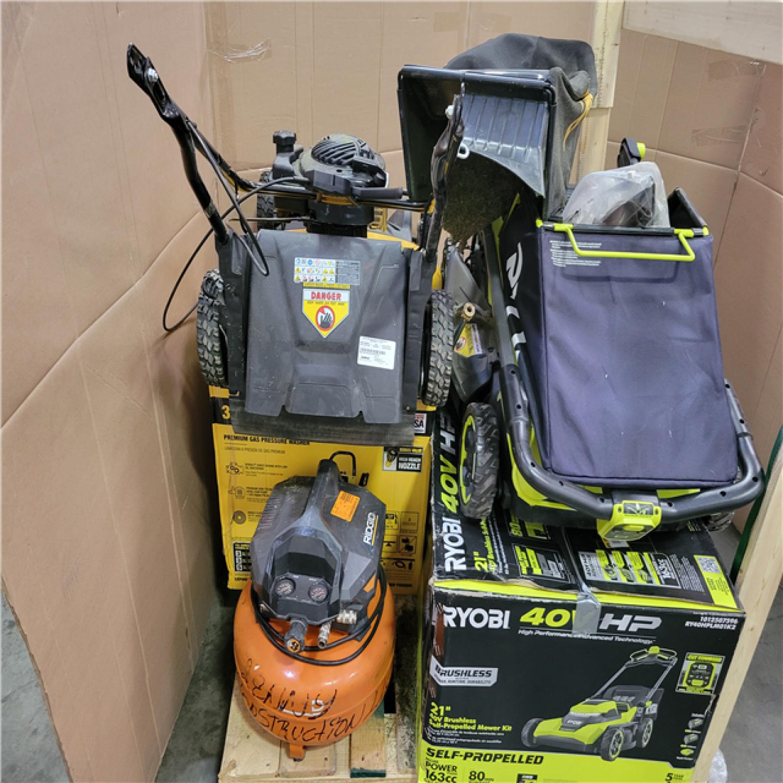 CALIFORNIA AS-IS OUTDOOR POWER EQUIPMENT