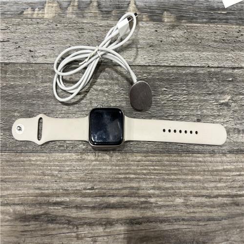AS-IS  Apple Watch Series 5 44mm (GPS + Cellular) Stainless Steel Case