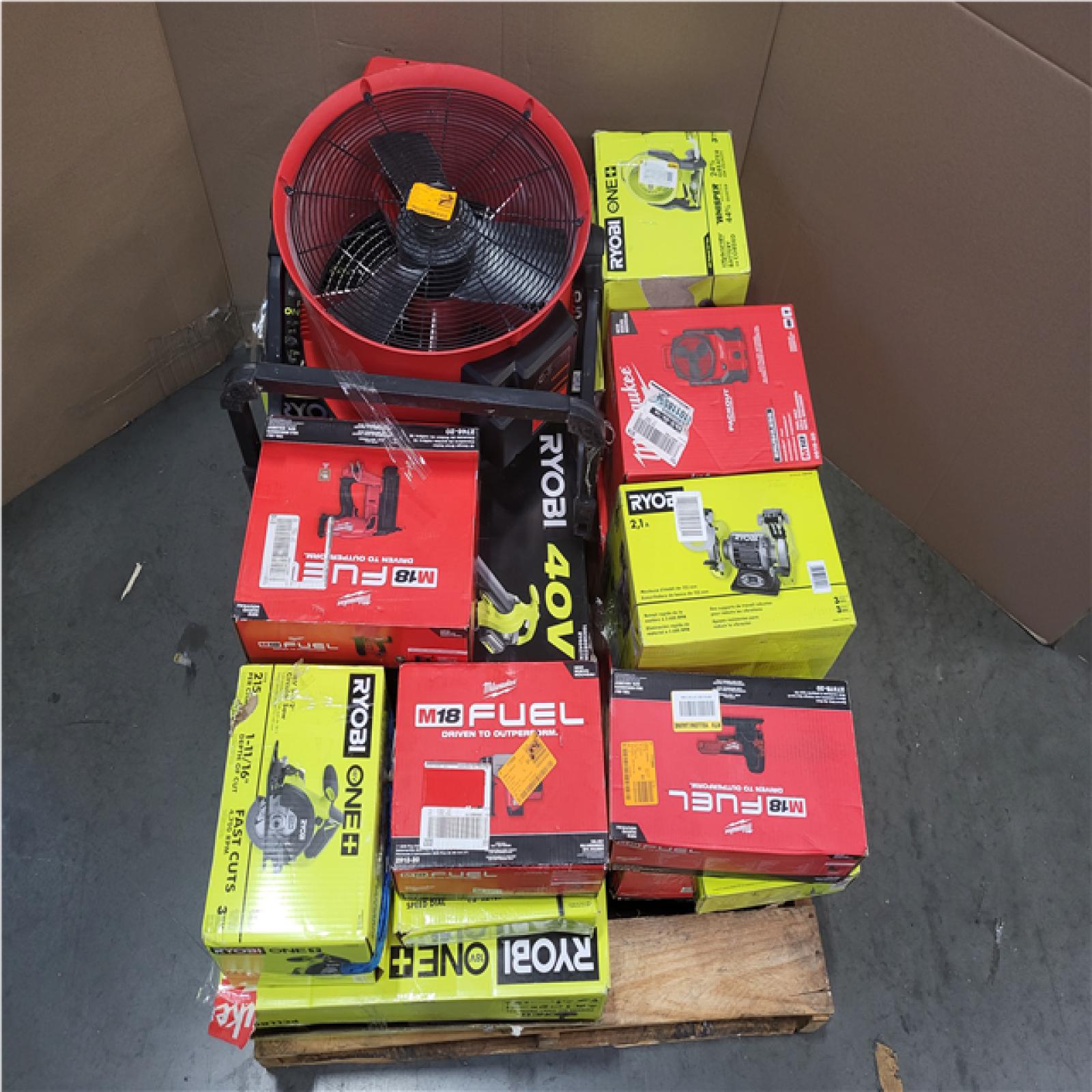 CALIFORNIA AS-IS TOOL PALLET