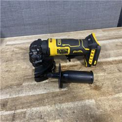 Houston Location AS-IS DEWALT ATOMIC 20V MAX Cordless 4-1/2 in. Angle Grinder with Paddle Switch (Tool Only)