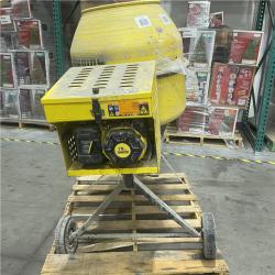 Dallas Location - As-Is Champion Power Equipment 8.8 cu. ft. 79 cc Gas Heavy-Duty Concrete Mixer