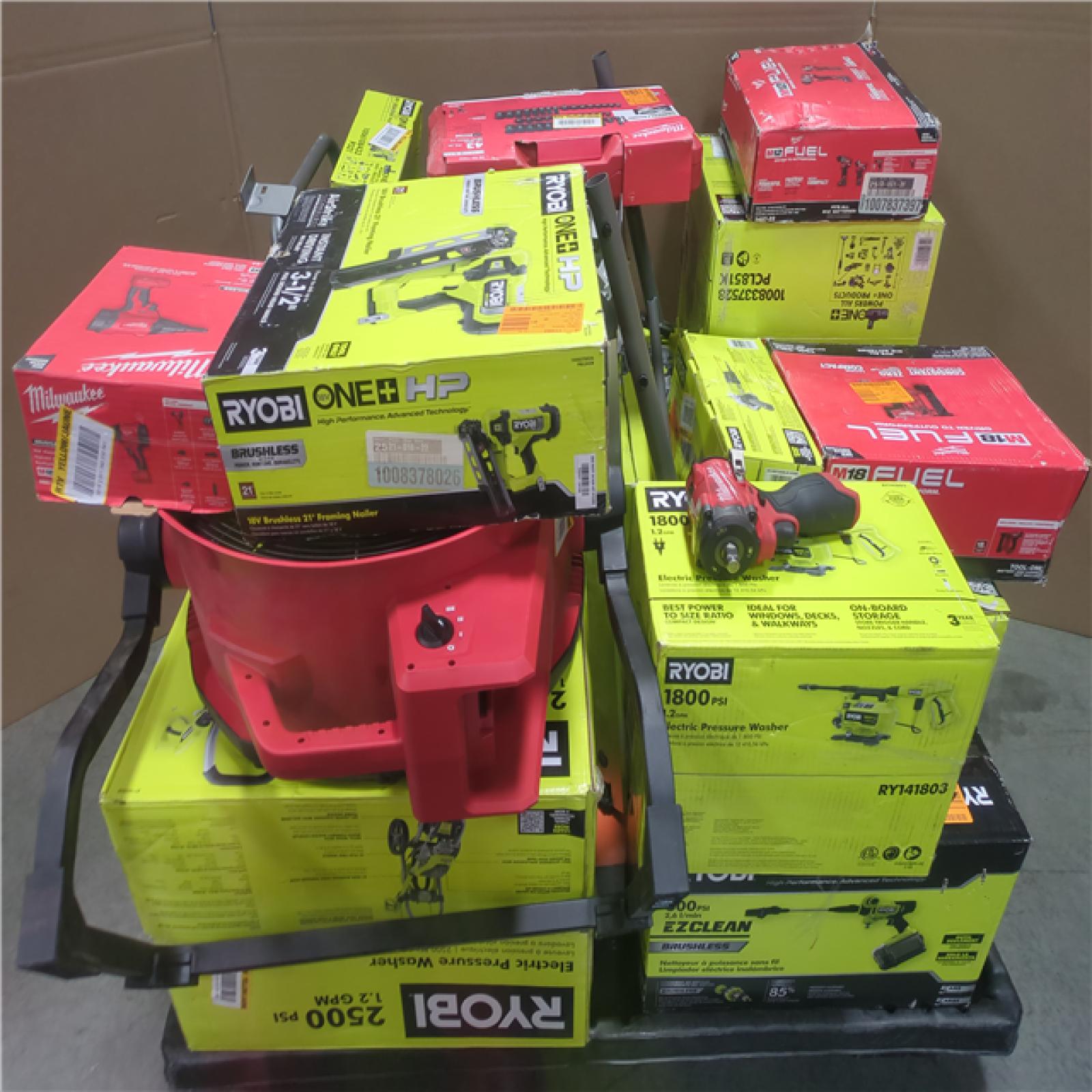 CALIFORNIA AS-IS TOOL PALLET