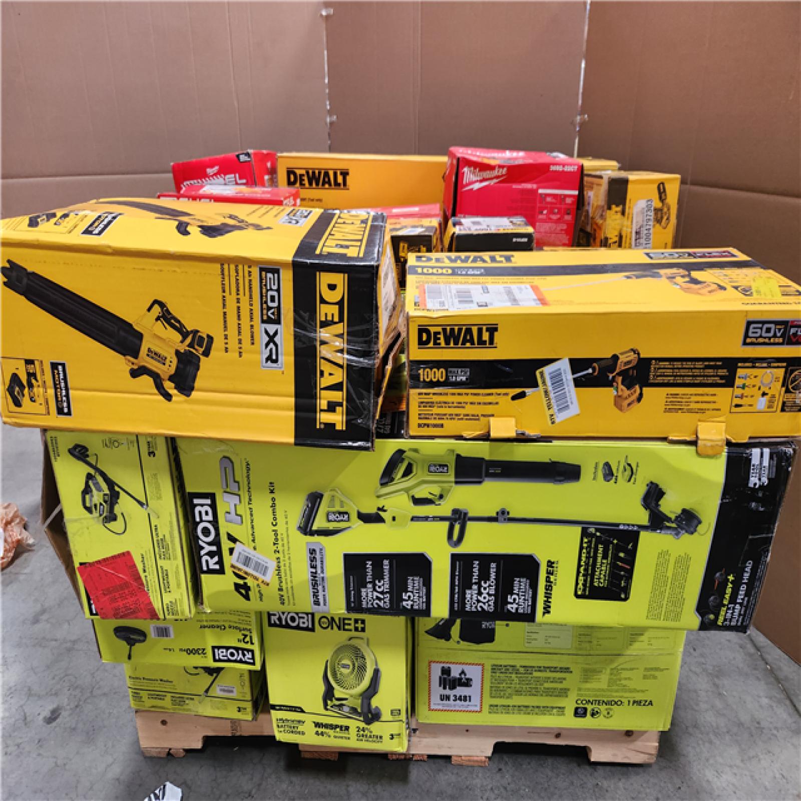 CALIFORNIA AS-IS TOOL PALLET