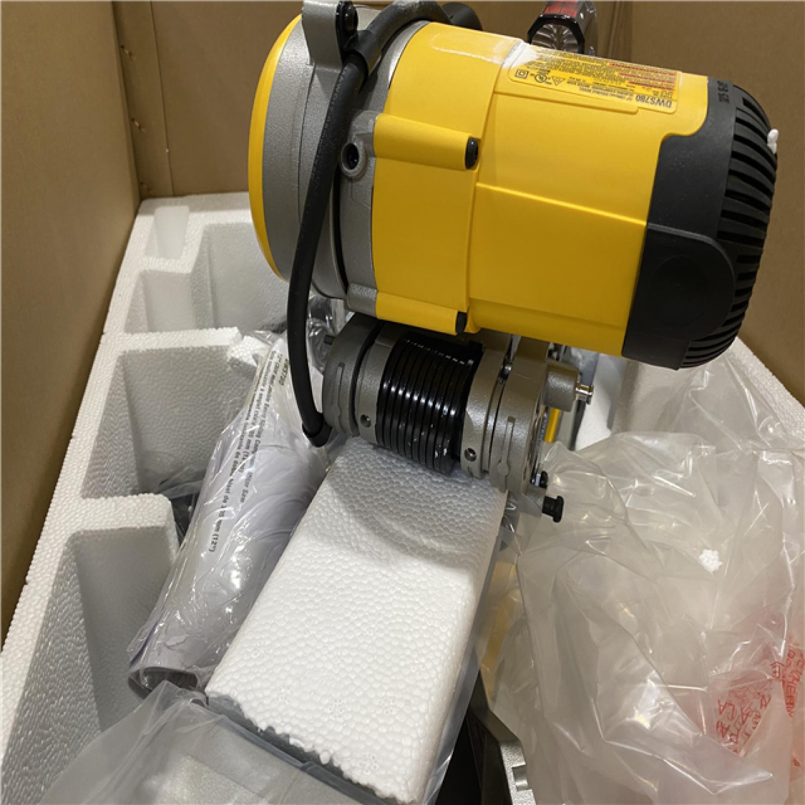 As-is- DeWALT  12in Double Bevel Sliding Compound Miter Saw