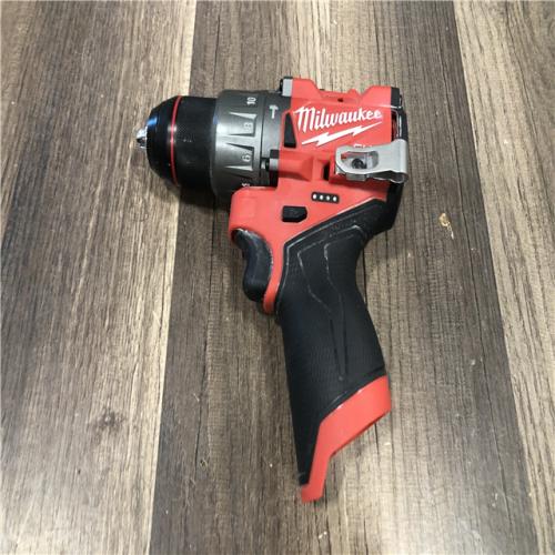 AS-IS Milwaukee FUEL 12V Lithium-Ion Brushless Cordless 1/2 in. Hammer Drill (Tool-Only)