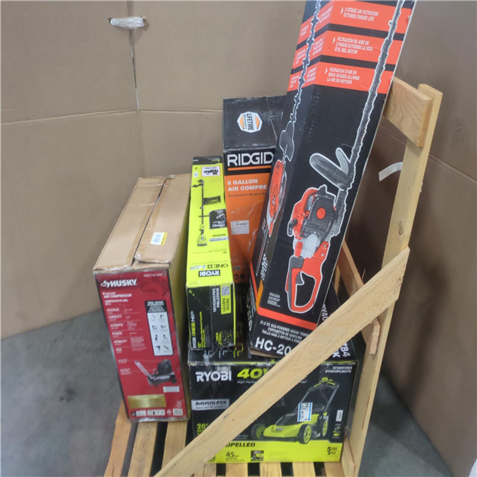 CALIFORNIA AS-IS OUTDOOR POWER EQUIPMENT