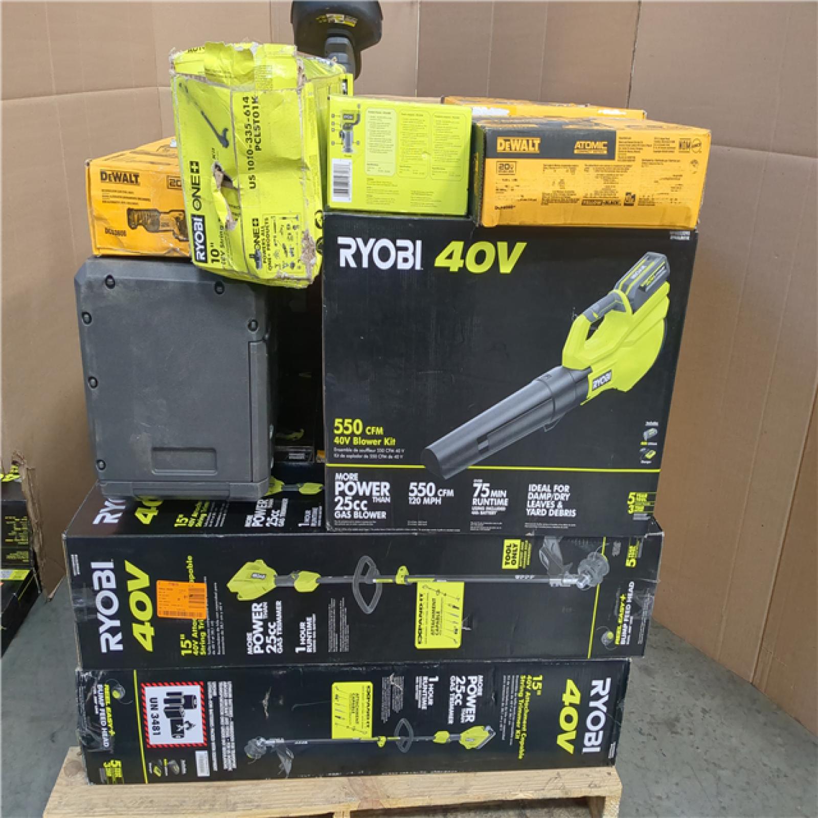 CALIFORNIA AS-IS TOOL PALLET