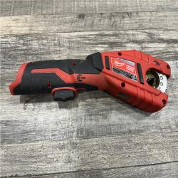 AS-IS Milwaukee 12V Lithium-Ion Cordless Copper Tubing Cutter (Tool-Only)