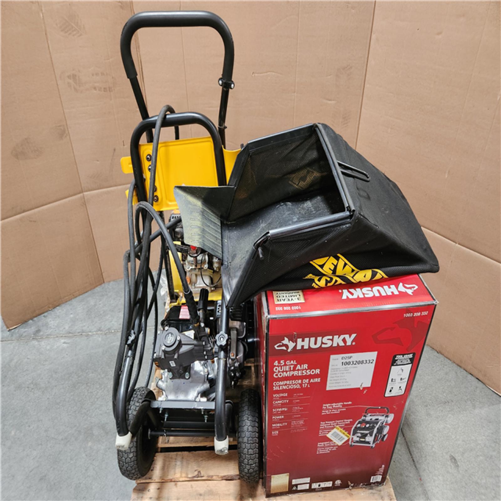 CALIFORNIA AS-IS OUTDOOR POWER EQUIPMENT
