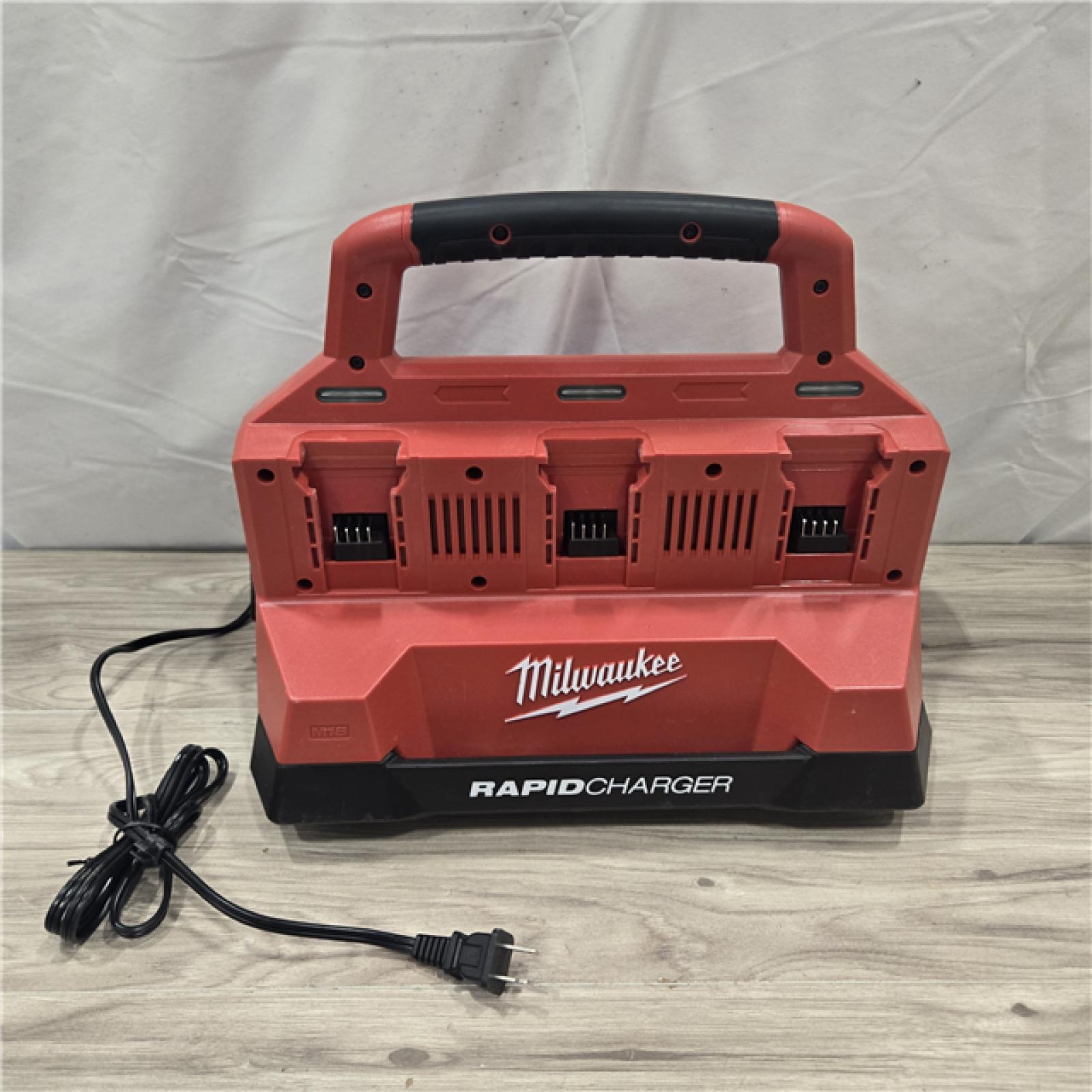 AS-IS Milwaukee M18 Packout Six Bay Rapid Charger (Tool-Only)