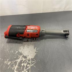 AS-IS - Milwaukee M12 FUEL 12V Lithium-Ion Brushless Cordless 3/8 in. Extended Reach High Speed Ratchet