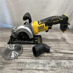AS-IS DEWALT ATOMIC 20V MAX Cordless Brushless 4-1/2 in. Circular Saw (Tool Only)