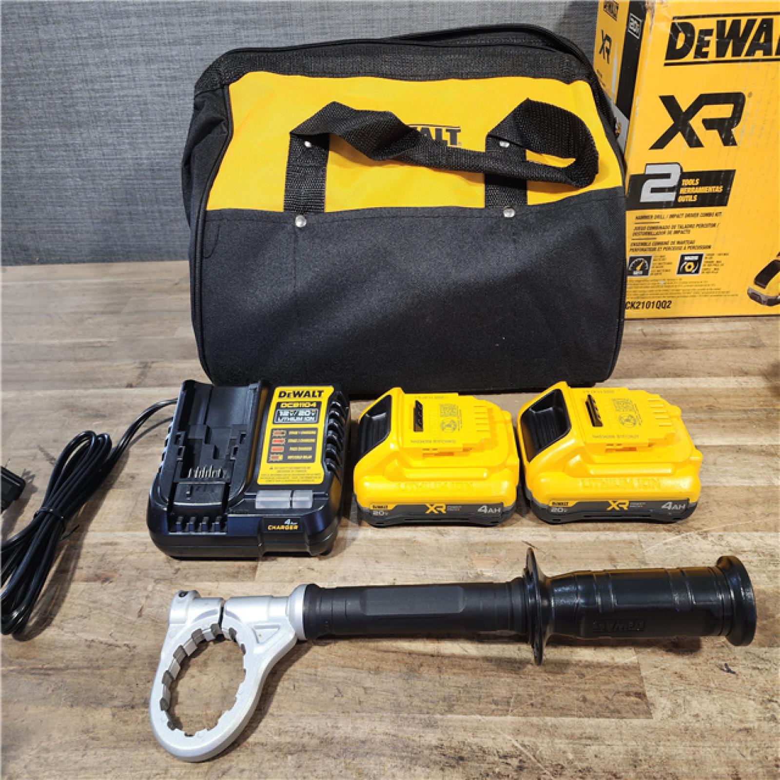 HOUSTON LOCATION - AS-IS DEWALT 20V MAX Lithium-Ion Cordless 2-Tool Combo Kit