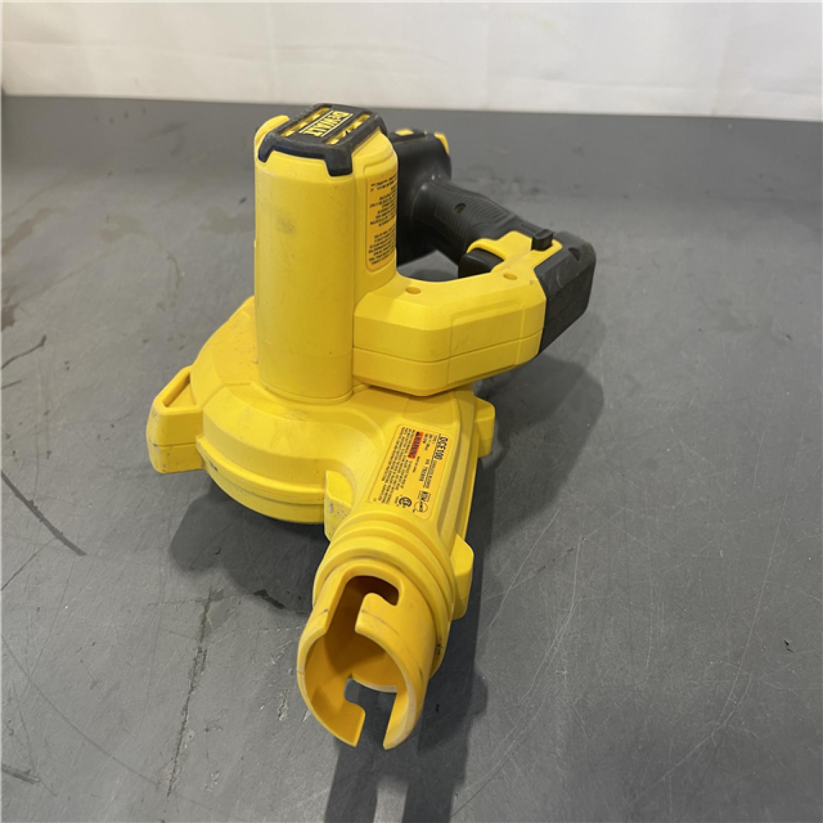 AS-IS - DEWALT 20V MAX Cordless Compact Jobsite Blower 135 MPH 100 CFM