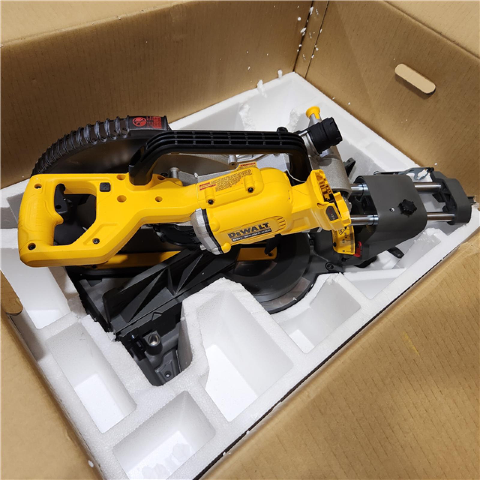 As-Is- Dewalt 60V Lithium-Ion 12 in. Cordless Sliding Miter Saw (Tool Only)