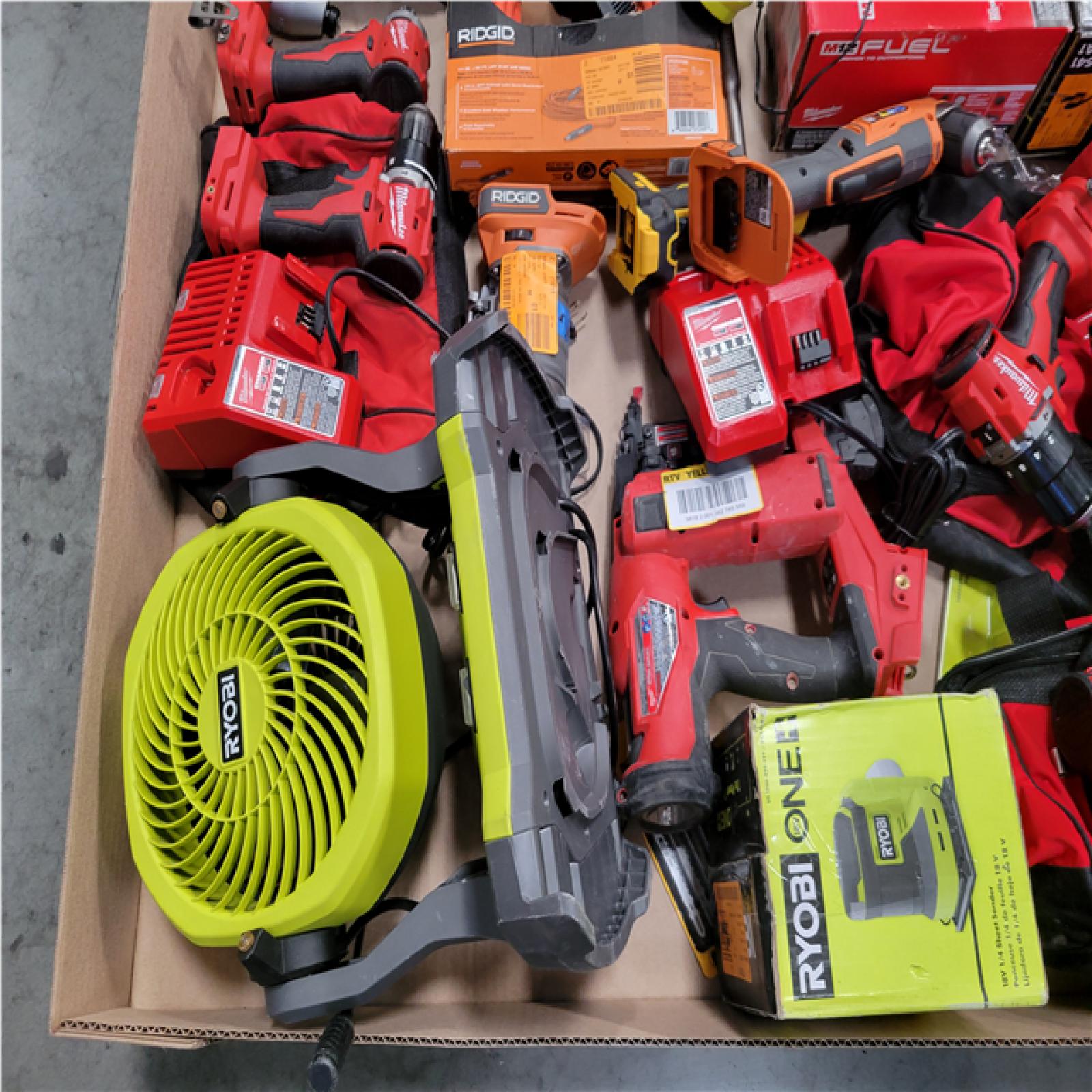 CALIFORNIA AS-IS TOOL PALLET