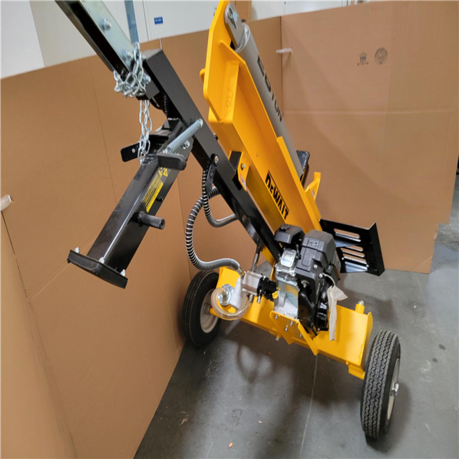 CALIFORNIA AS-IS DEWALT 28-TON LOG SPLITTER