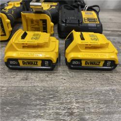 AS-IS DEWALT ATOMIC 20-Volt MAX Lithium-Ion Cordless Combo (2-Tool) Kit