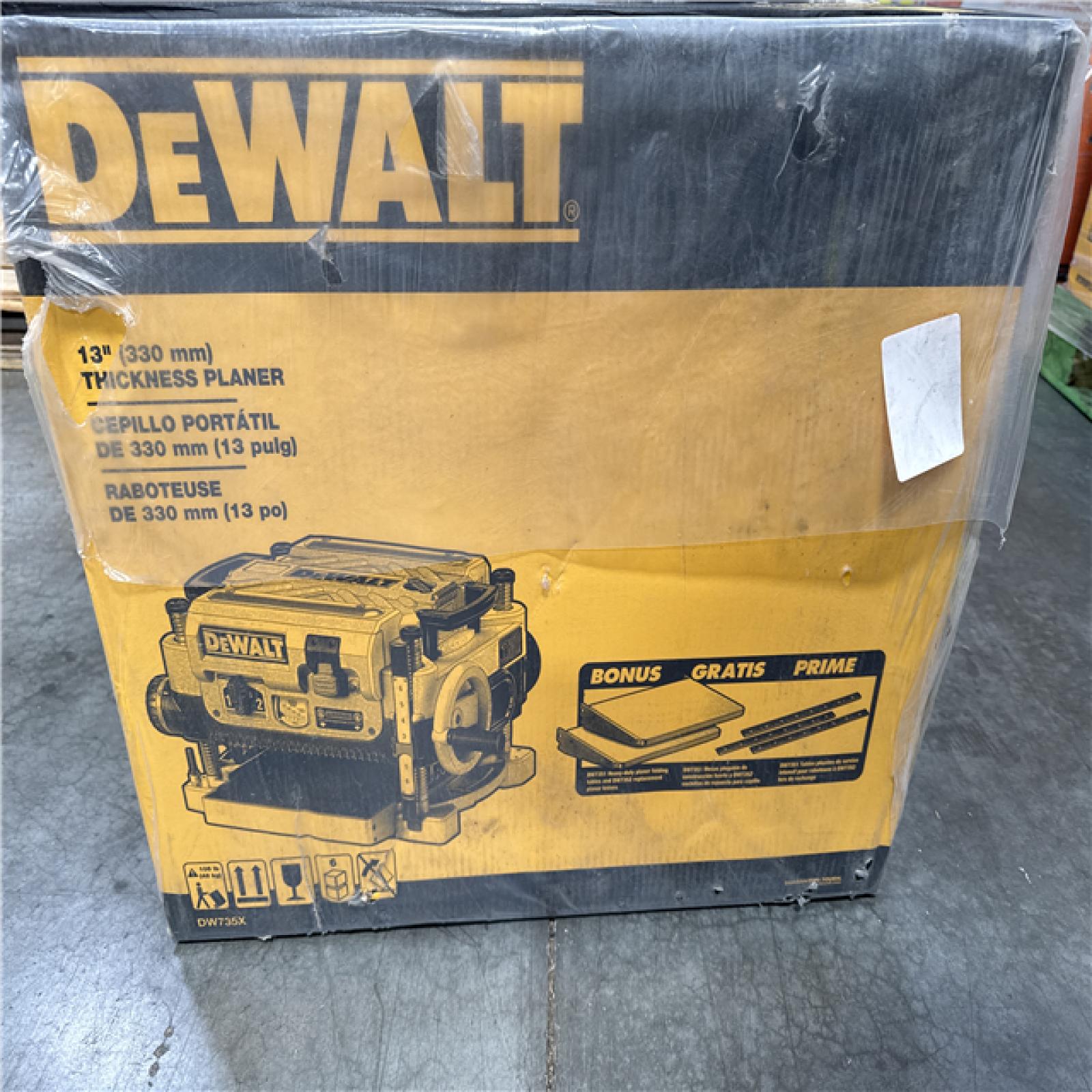 California AS-IS DeWalt 13” Thickness Planer
