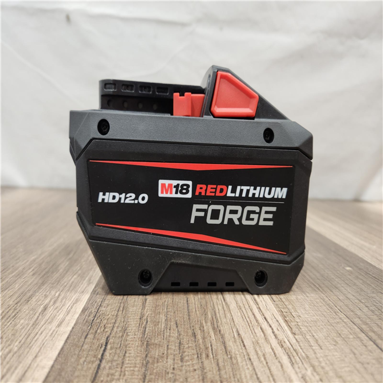 AS-IS- Milwaukee M18 Forge 12 Ah Lithium-Ion Redlithium HD Battery 1 Pc