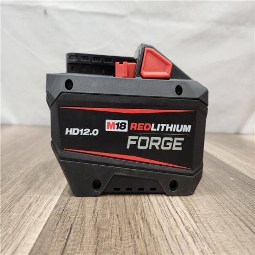 AS-IS- Milwaukee M18 Forge 12 Ah Lithium-Ion Redlithium HD Battery 1 Pc