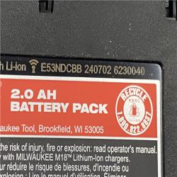 AS-IS Milwaukee 18V Lithium-Ion Brushless Cordless Compact Drill/Impact Combo Kit