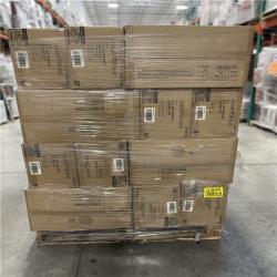 DALLAS LOCATION - Hampton Bay Riley 44 in. LED Brushed Nickel Indoor Ceiling Fan with Light Kit PALLET-(36 UNITS)