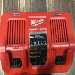 AS-IS Milwaukee 18-Volt Lithium-Ion Dual Bay Rapid Battery Charger