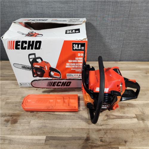 HOUSTON LOCATION - AS-IS ECHO 14 in. 34.4 Cc Gas 2-Stroke Rear Handle Chainsaw