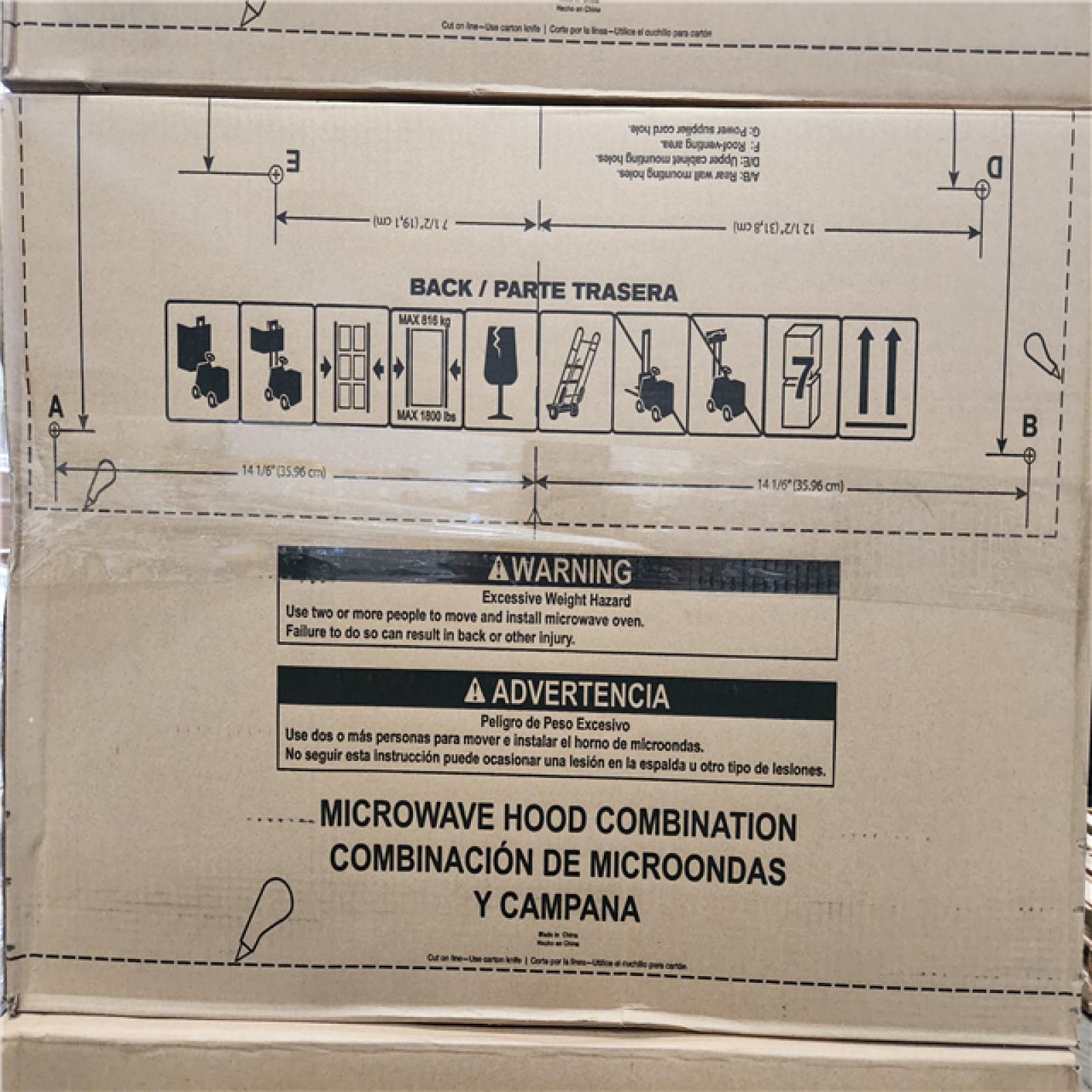 Phoenix Location NEW 8 Whirlpool 1.9 cu. ft. Over the Range Microwave in Black with Sensor Cooking and Steam Pallet