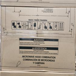 Phoenix Location NEW 8 Whirlpool 1.9 cu. ft. Over the Range Microwave in Black with Sensor Cooking and Steam Pallet