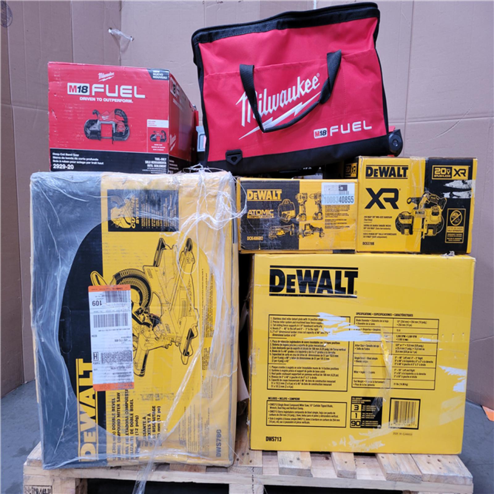 CALIFORNIA AS-IS TOOL PALLET