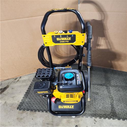 HOUSTON LOCATION - AS-IS DEWALT 3400 PSI 2.5 GPM Gas Cold Water Pressure Washer with 208cc Engine